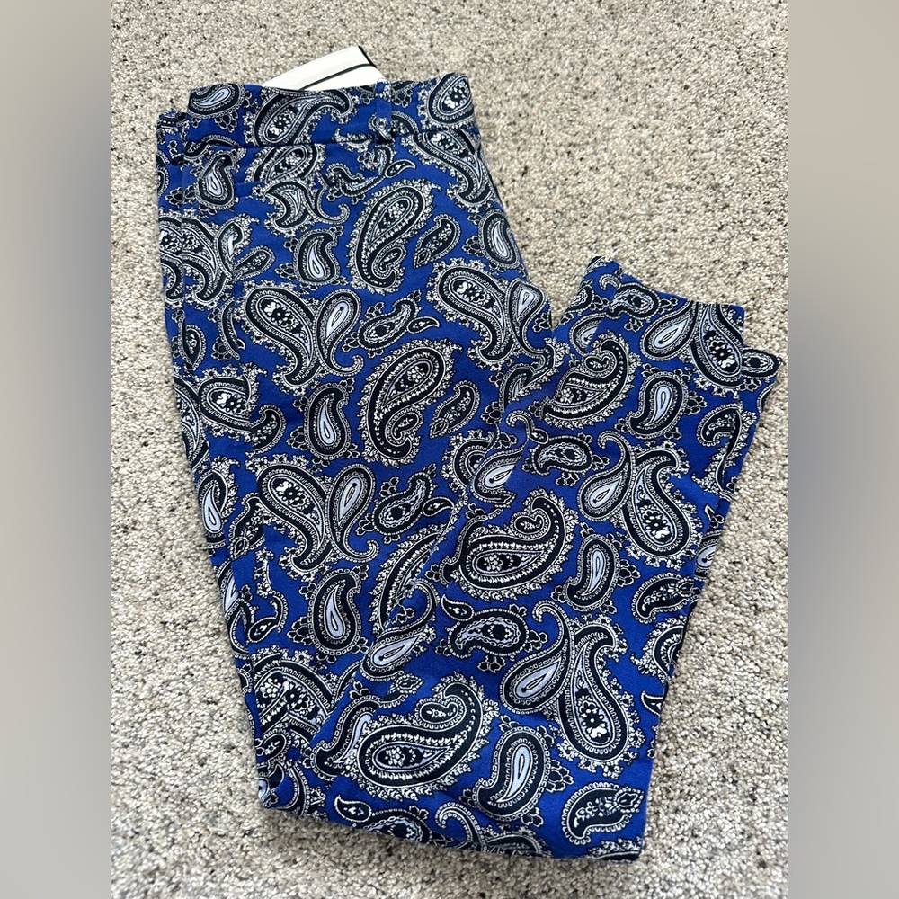 Banana Republic, sloan fit, cropped pants, petite size